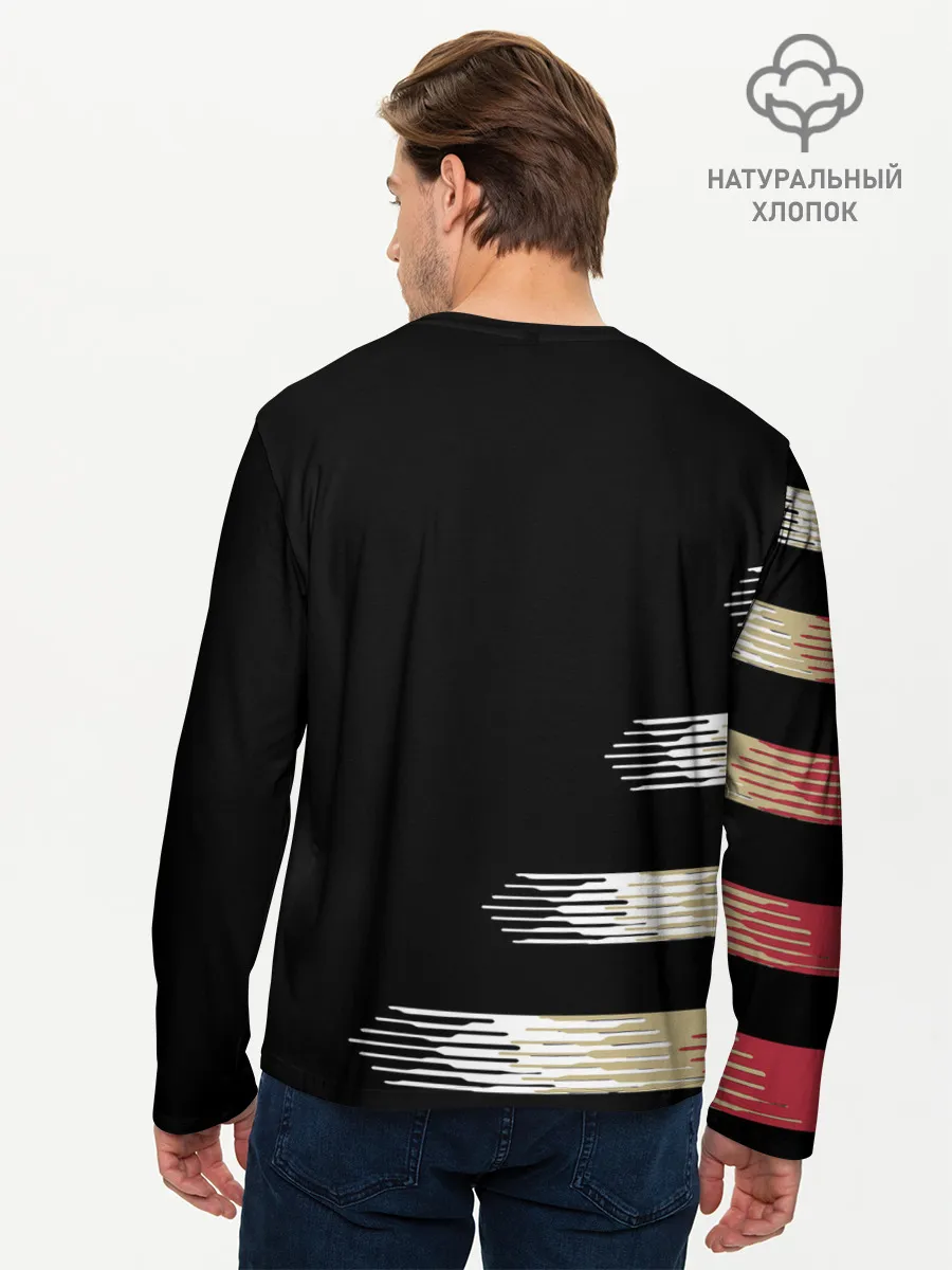 Мужской лонгслив базовый / Сборная Сербии