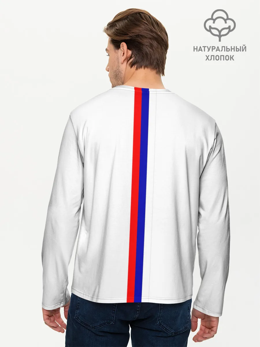 Мужской лонгслив базовый / Сборная Сербии