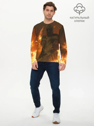 Мужской лонгслив базовый / MORTAL SHELL WARRIOR