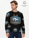 Мужской лонгслив базовый / Сборная Франции