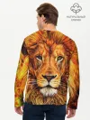 Мужской лонгслив базовый / LION