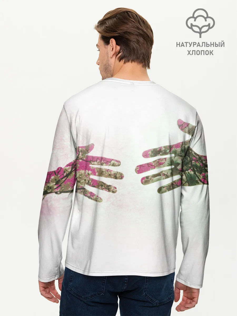 Мужской лонгслив базовый / HANDS