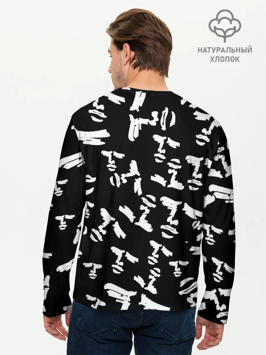 Мужской лонгслив базовый / yaranaika face