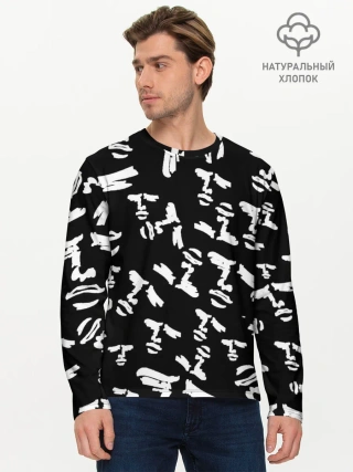 Мужской лонгслив базовый / yaranaika face