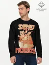 Мужской лонгслив базовый / Send noods
