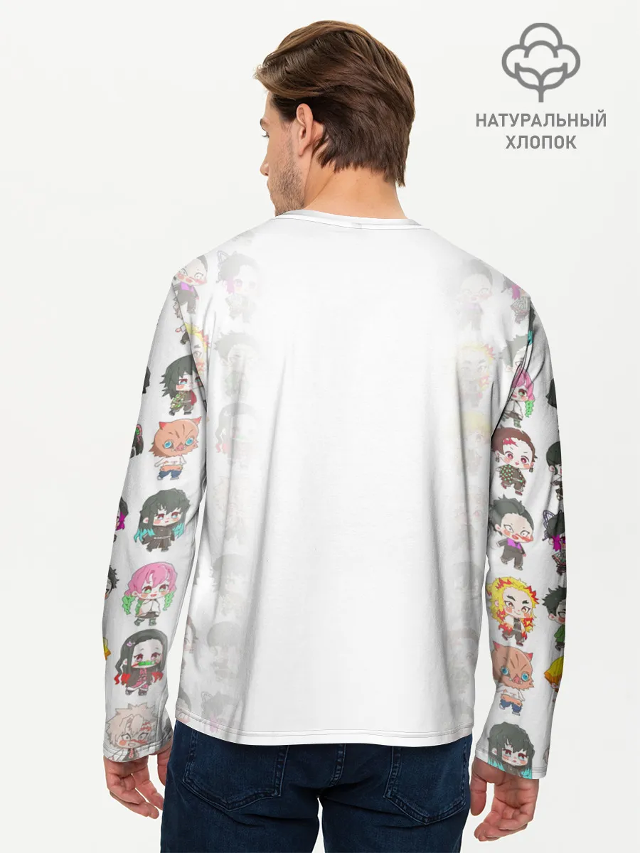 Мужской лонгслив базовый / ПЕРСОНАЖИ Kimetsu no Yaiba