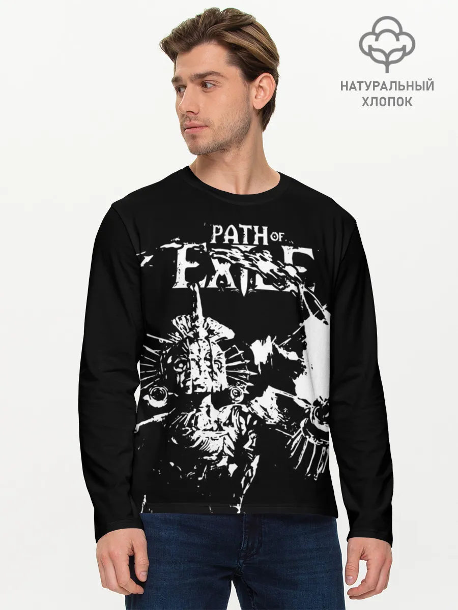 Мужской лонгслив базовый / Path of Exile Ultimatum