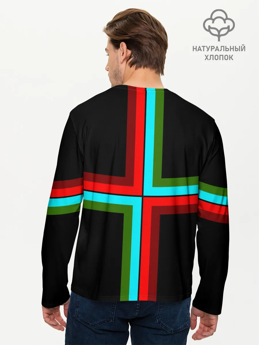 Мужской лонгслив базовый / Сборная Португалии