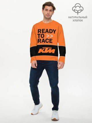 Мужской лонгслив базовый / KTM | READY TO RACE