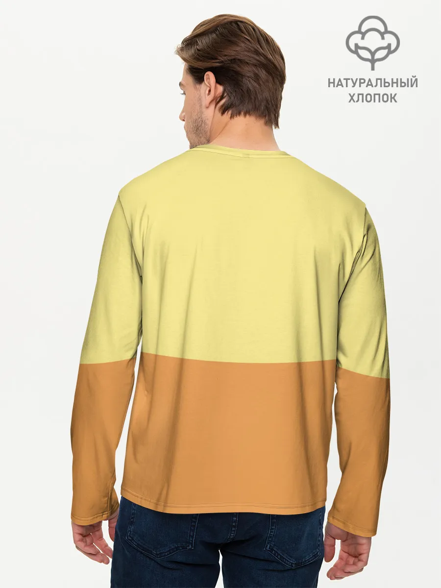 Мужской лонгслив базовый / Зеницу Агацума Kimetsu no Yaiba