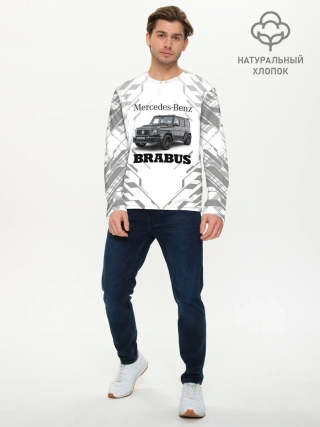 Мужской лонгслив базовый / MERCEDES | BRABUS