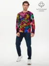 Мужской лонгслив базовый / Калейдоскоп