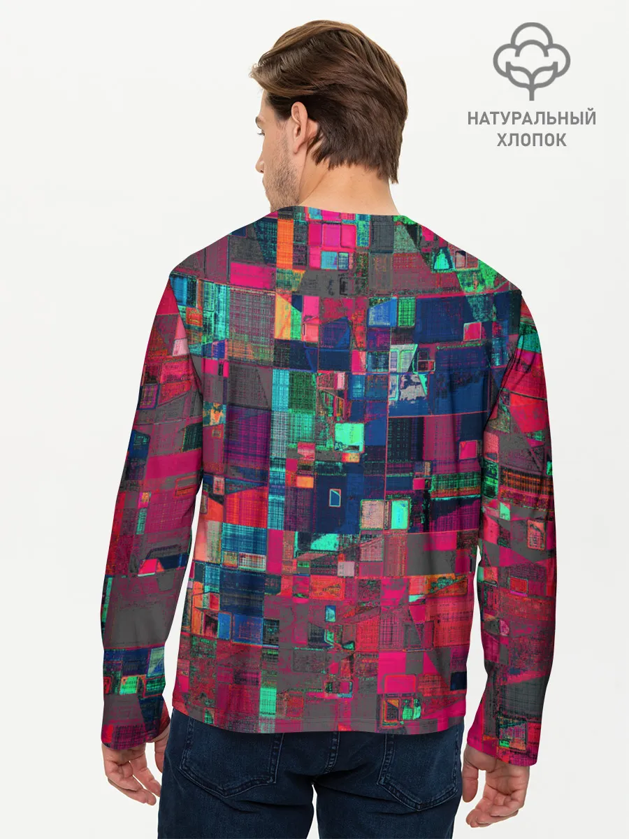 Мужской лонгслив базовый / HAPPY WINDOWS