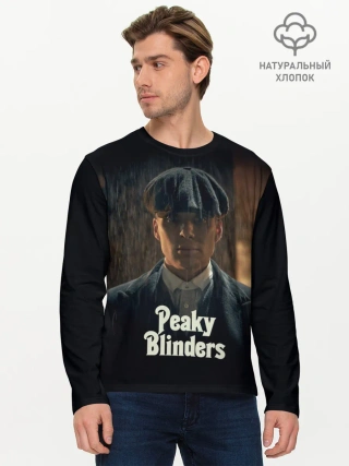 Мужской лонгслив базовый / Острые Козырьки Томас Шелби