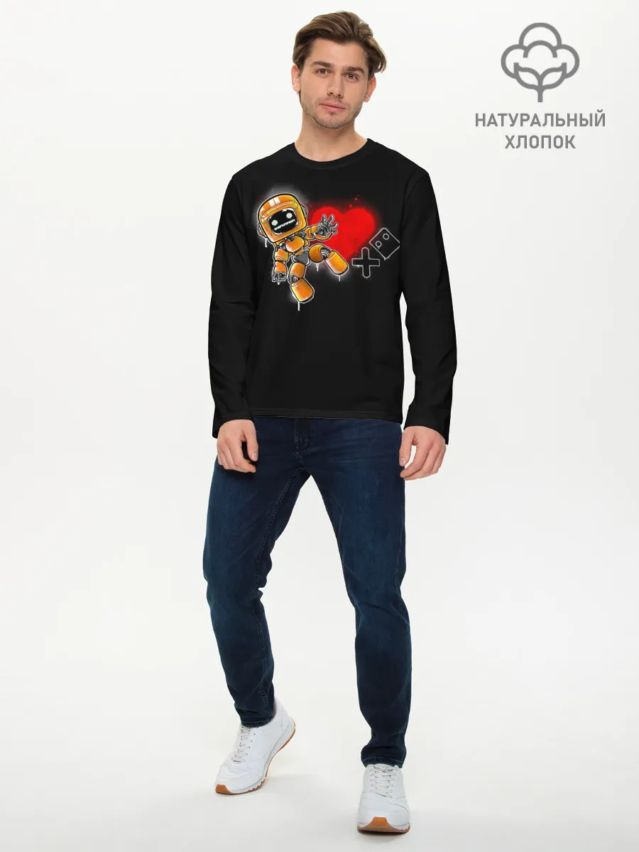 Мужской лонгслив базовый / K-VRC | Love Death and Robots