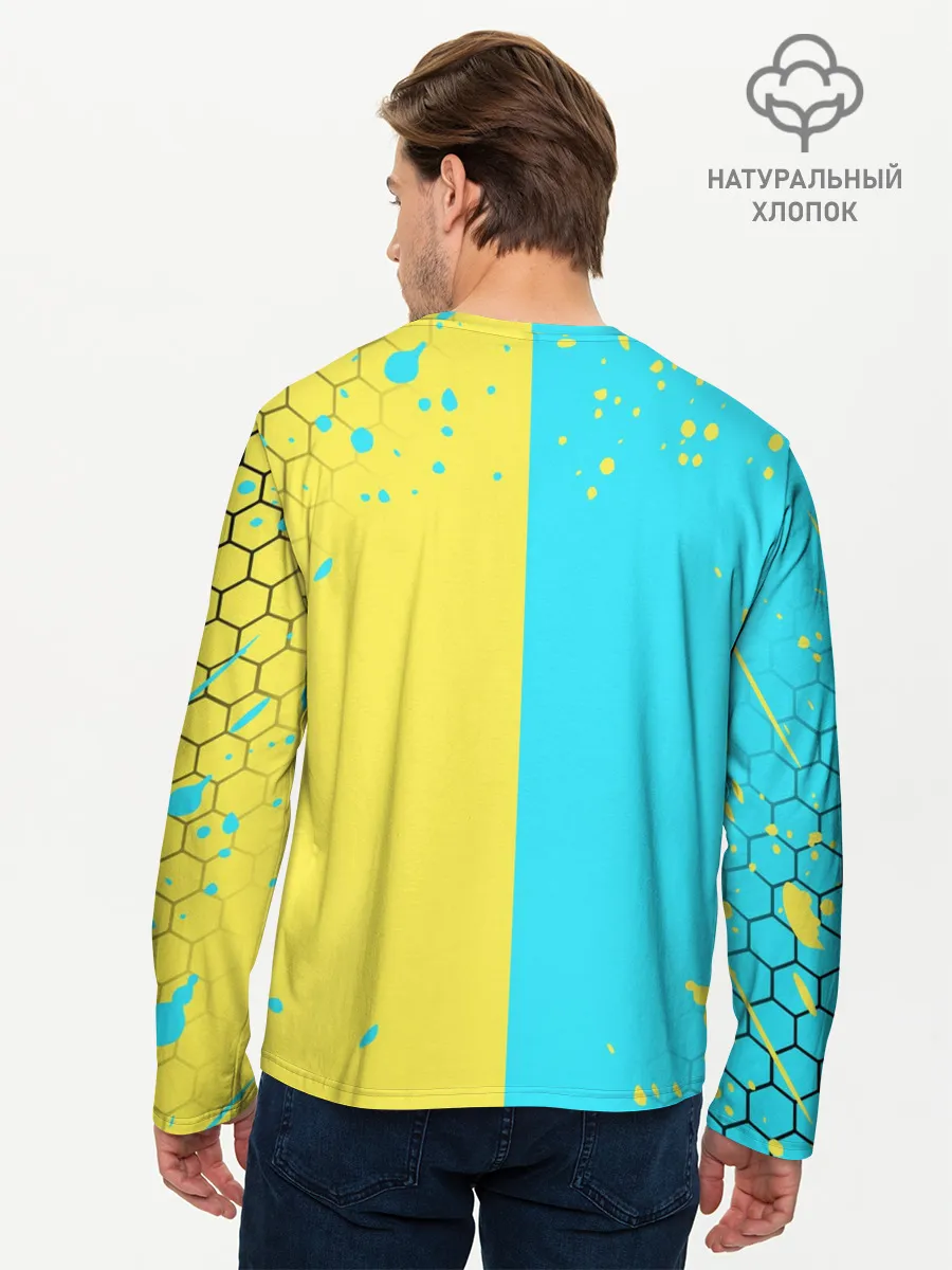 Мужской лонгслив базовый / ЛЮБОВЬ СМЕРТЬ И РОБОТЫ / РОБОТ