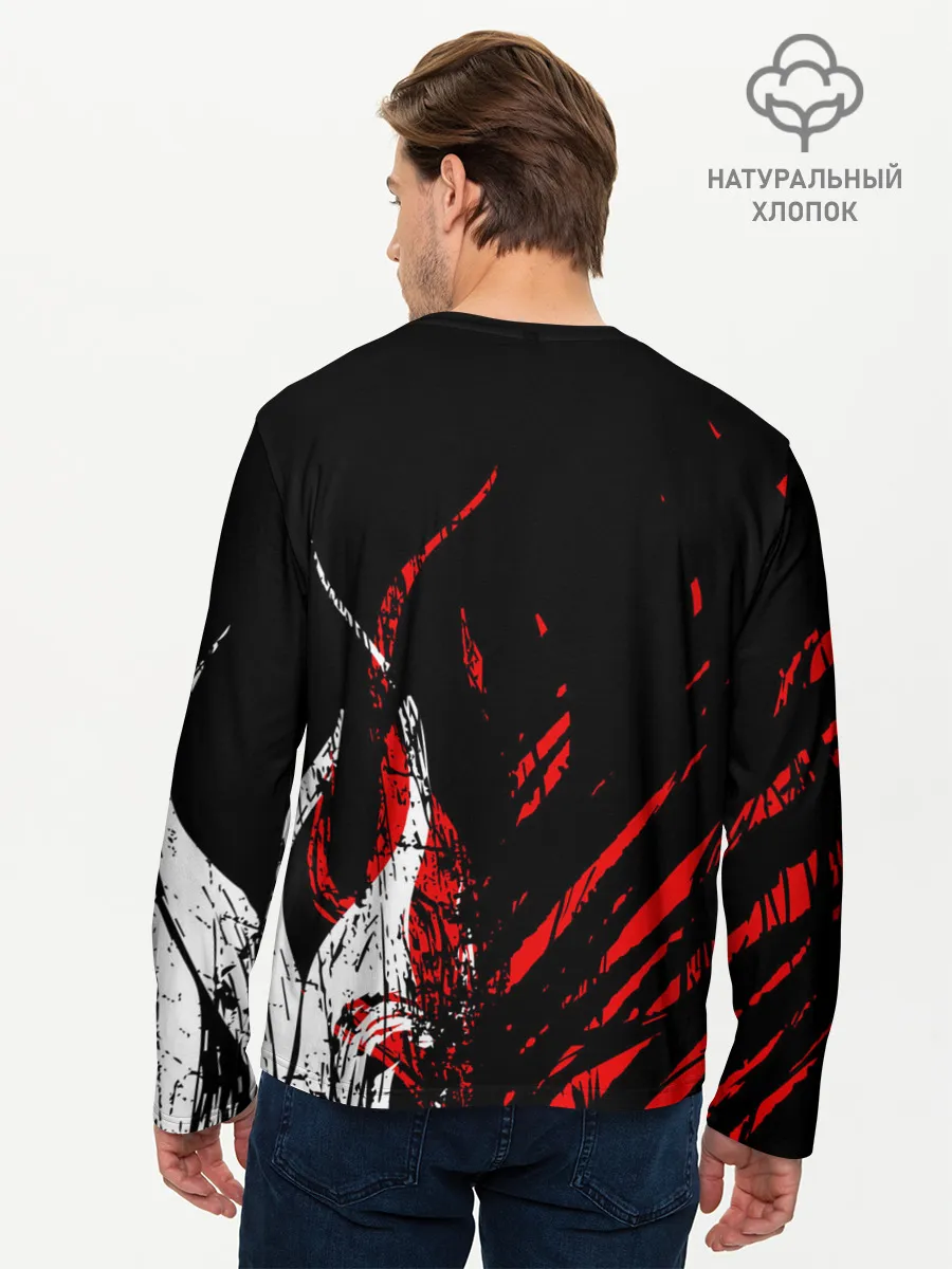 Мужской лонгслив базовый / Danger : Siren Head