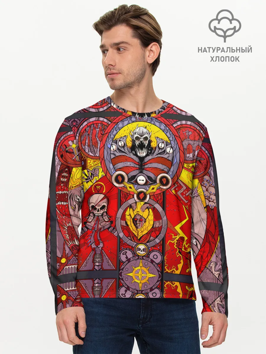 Мужской лонгслив базовый / Path of Exile