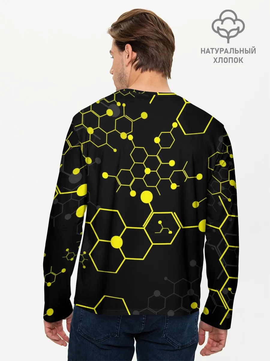 Мужской лонгслив базовый / ЛЮБОВЬ СМЕРТЬ И РОБОТЫ / РОБОТ