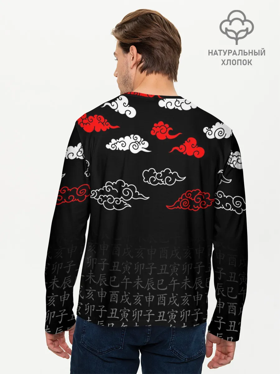 Мужской лонгслив базовый / СОН ДЖИН ВУ / SOLO LEVELING