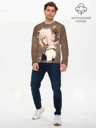 Мужской лонгслив базовый / Chica demonio. Ангелы и демоны