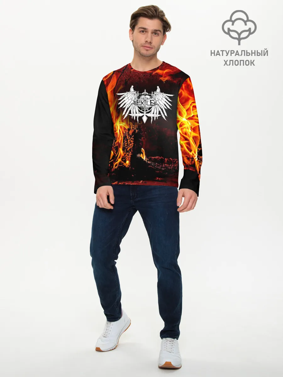 Мужской лонгслив базовый / Path of Exile $$$