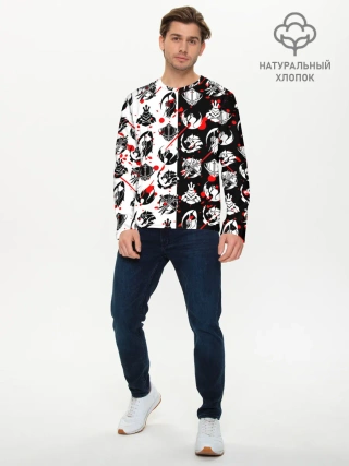 Мужской лонгслив базовый / SOLO LEVELING / ГИЛЬДИИ