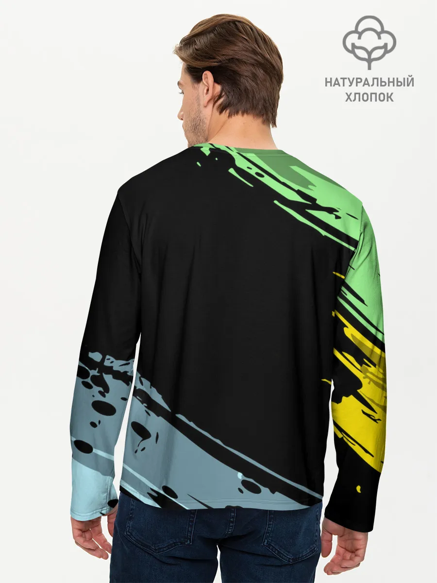 Мужской лонгслив базовый / Танджиро Незуко Зеницу и Иноске