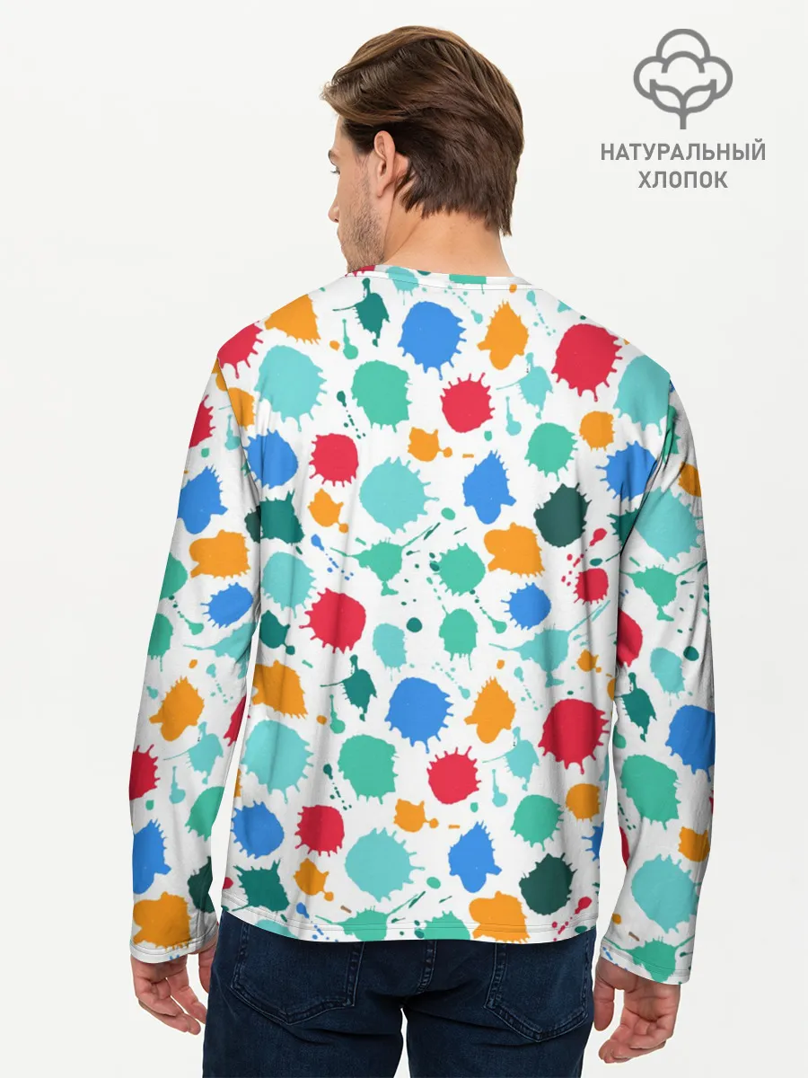 Мужской лонгслив базовый / Дораэмон и компания