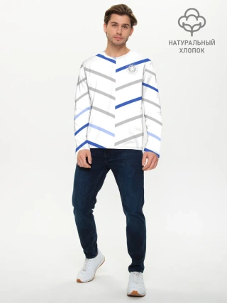 Мужской лонгслив базовый / FC Chelsea | Fresh Top
