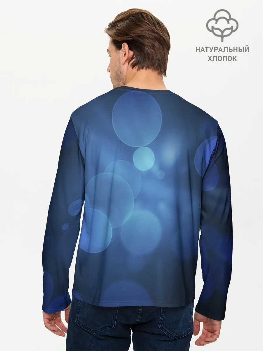 Мужской лонгслив базовый / Сборная Италии