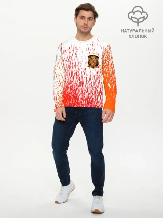 Мужской лонгслив базовый / Сборная Испании