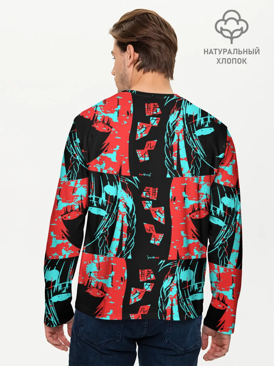 Мужской лонгслив базовый / Kakegurui Безумный азарт