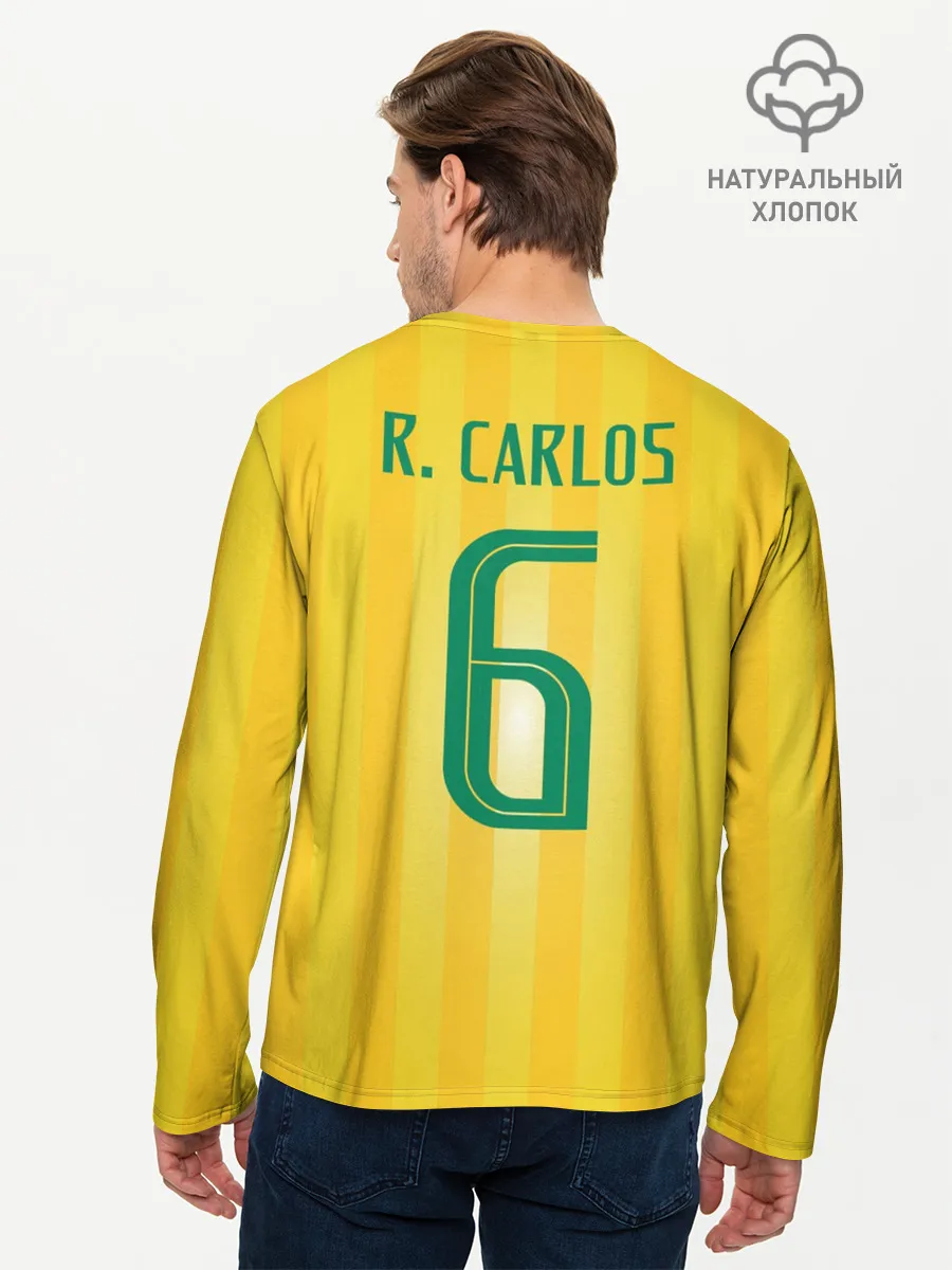 Мужской лонгслив базовый / Роберто Карлос | Бразилия