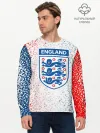 Мужской лонгслив базовый / Сборная Англии