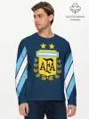 Мужской лонгслив базовый / Сборная Аргентины