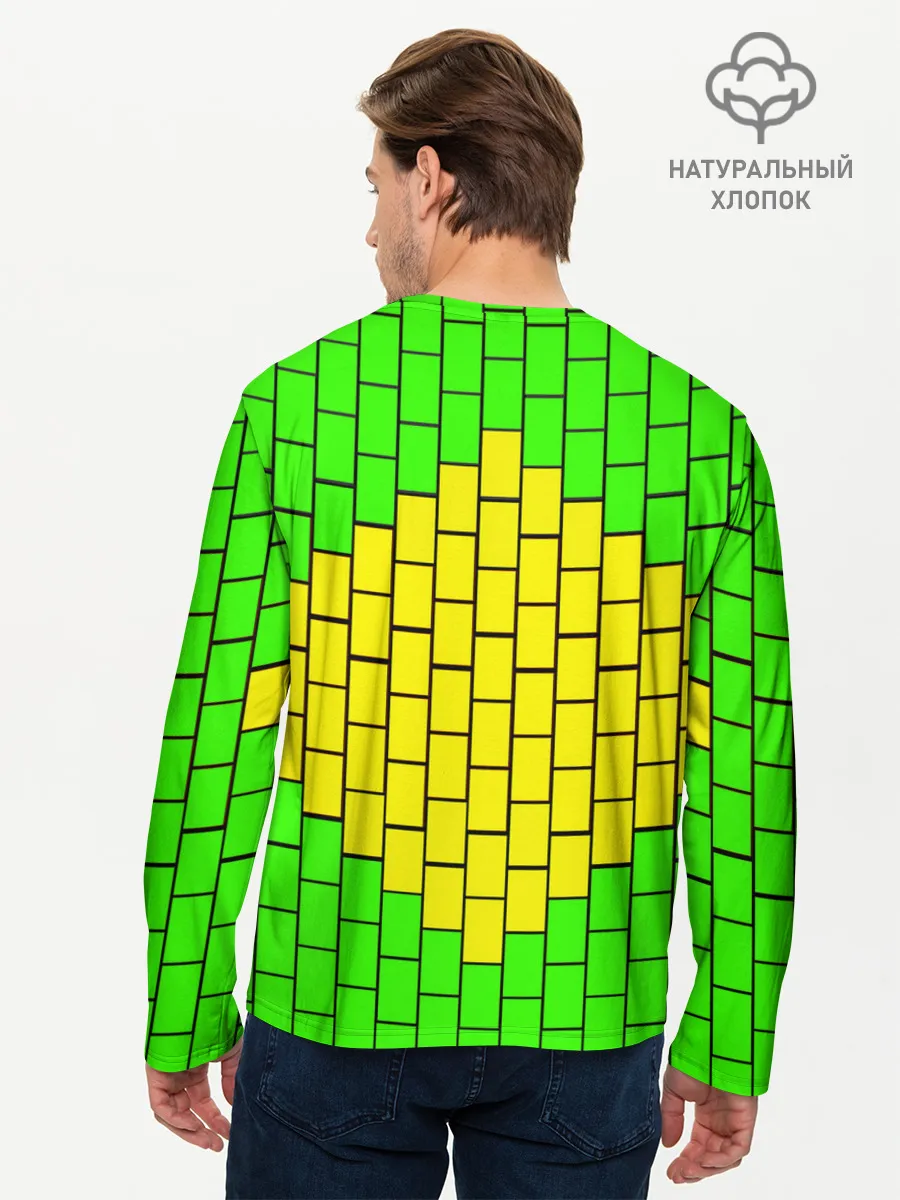 Мужской лонгслив базовый / Сборная Бразилии