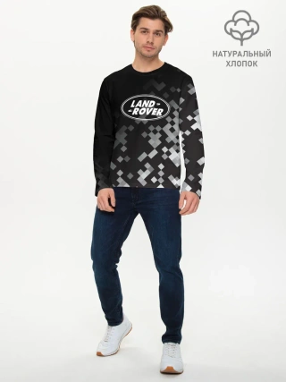 Мужской лонгслив базовый / LAND ROVER ГОРОДСКОЙ КАМУФЛЯЖ