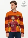 Мужской лонгслив базовый / Henrikh Mkhitaryan | Roma