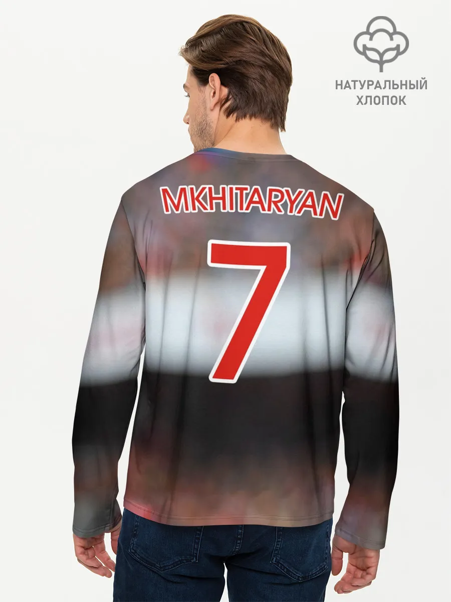Мужской лонгслив базовый / H. Mkhitaryan | Arsenal