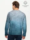 Мужской лонгслив базовый / Blue Glass