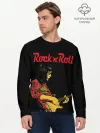 Мужской лонгслив базовый / ROCK N ROLL