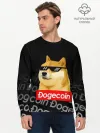 Мужской лонгслив базовый / DOGECOIN / DOGE / ДОГИКОИН