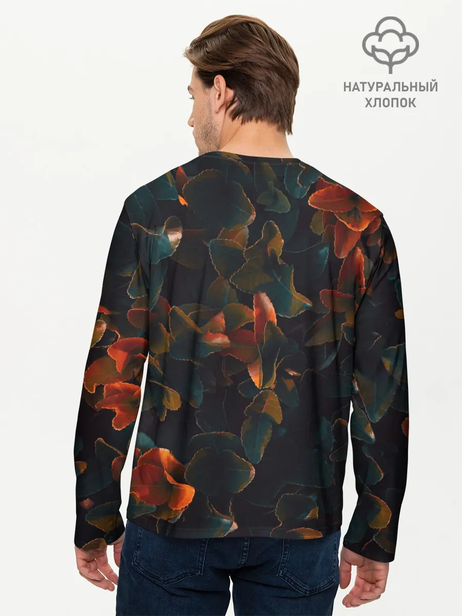 Мужской лонгслив базовый / Сочное лето