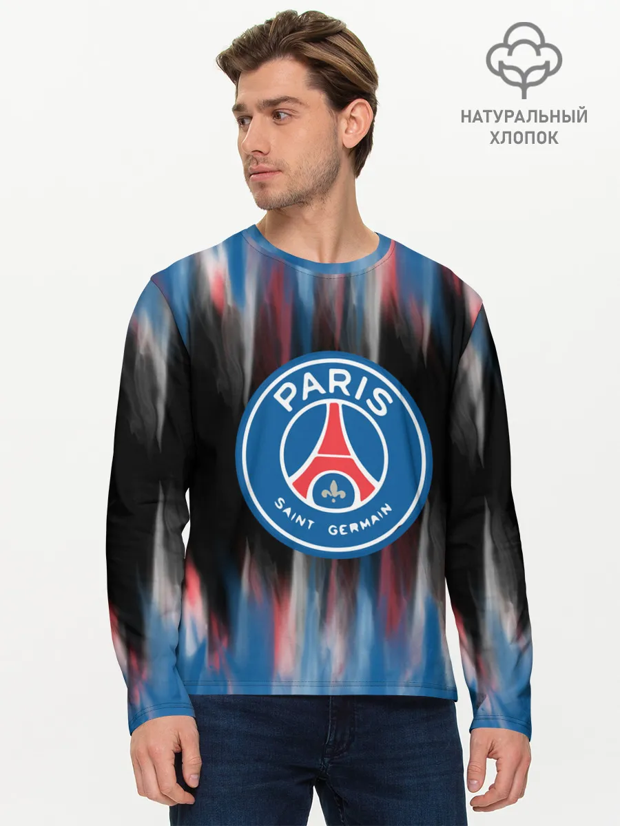 Мужской лонгслив базовый / PSG.