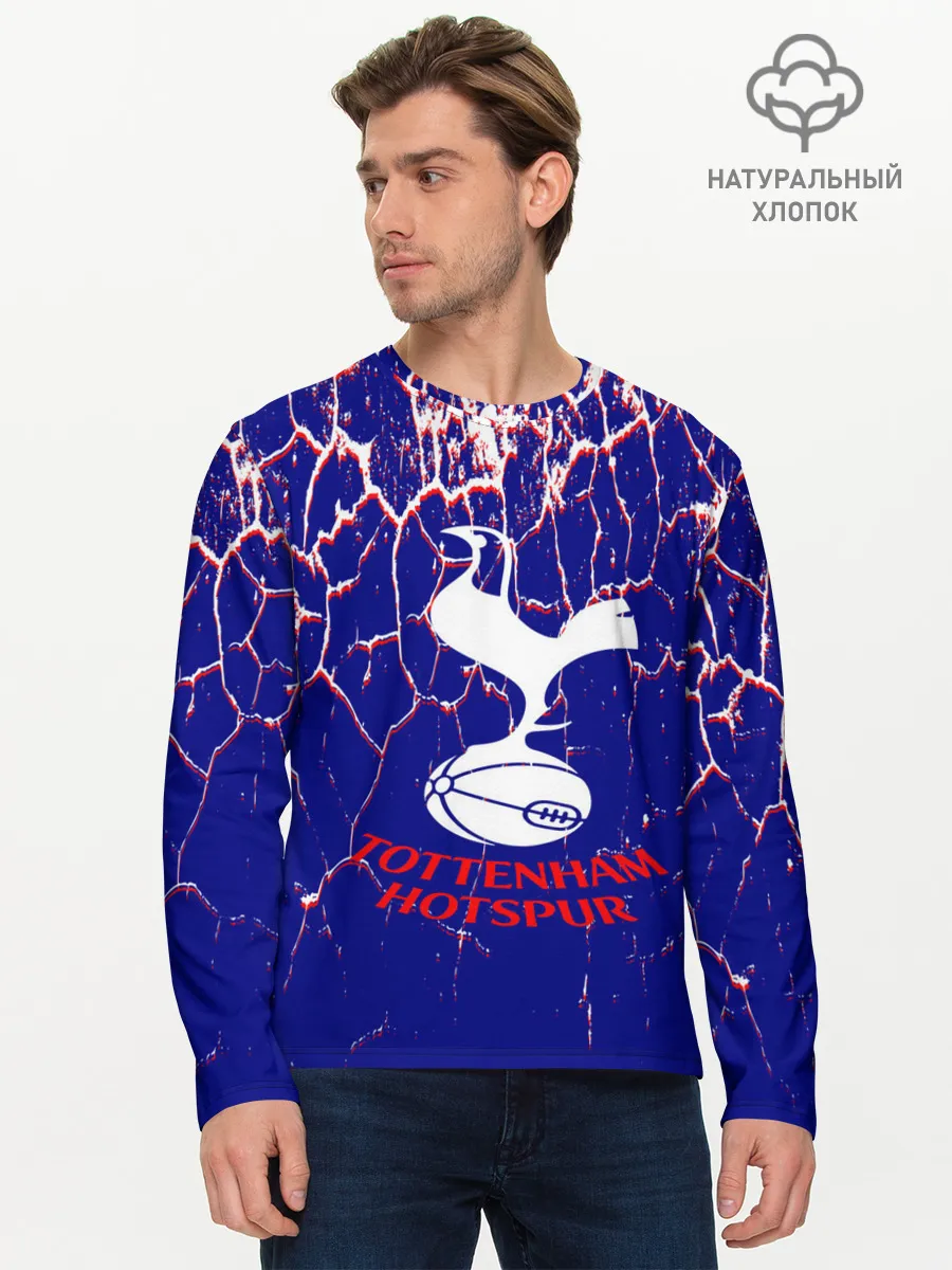 Мужской лонгслив базовый / tottenham.
