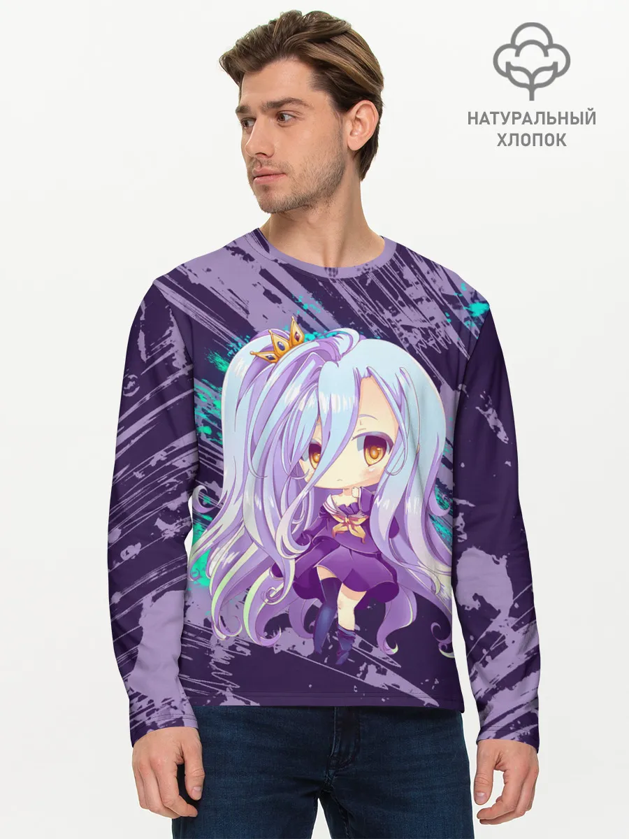 Мужской лонгслив базовый / Shiro art