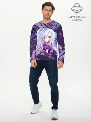 Мужской лонгслив базовый / Shiro art