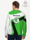 Мужской лонгслив базовый / Skoda