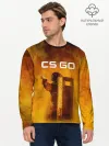 Мужской лонгслив базовый / CS GO SWAT | КС ГО